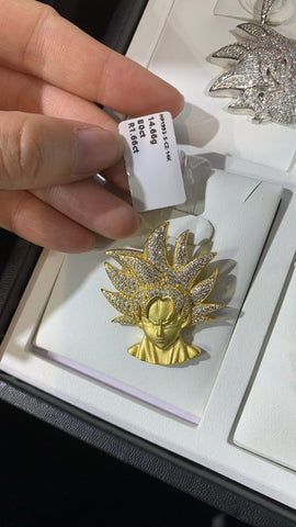 Goku Gold Pendant