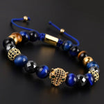 Blue and black Luxury Bracelet