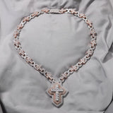 Cadena y Cruz (2 tonos )