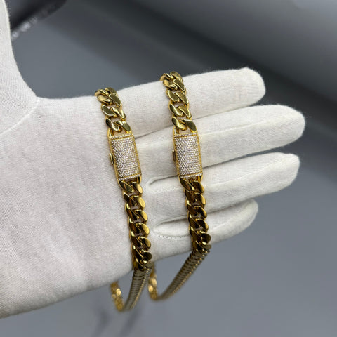 Cadena Miami 10mm” D-Lock 💎