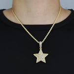 Star Pendant and Chain