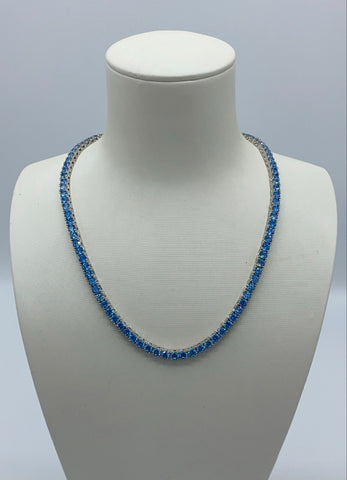Blue Tenni chain