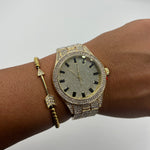 Reloj  gold + Luxury Flecha
